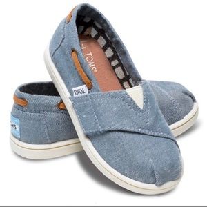 TOMS Blue Chambray Tiny TOMS Biminis